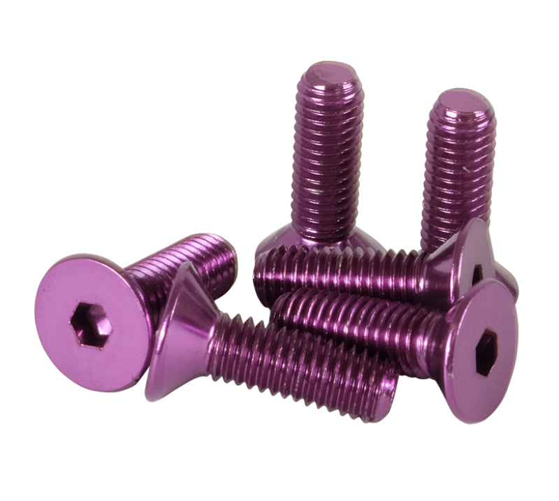 NRG Steering Wheel Screw Upgrade Kit (Conical) - Purple NRG Steering Wheels
