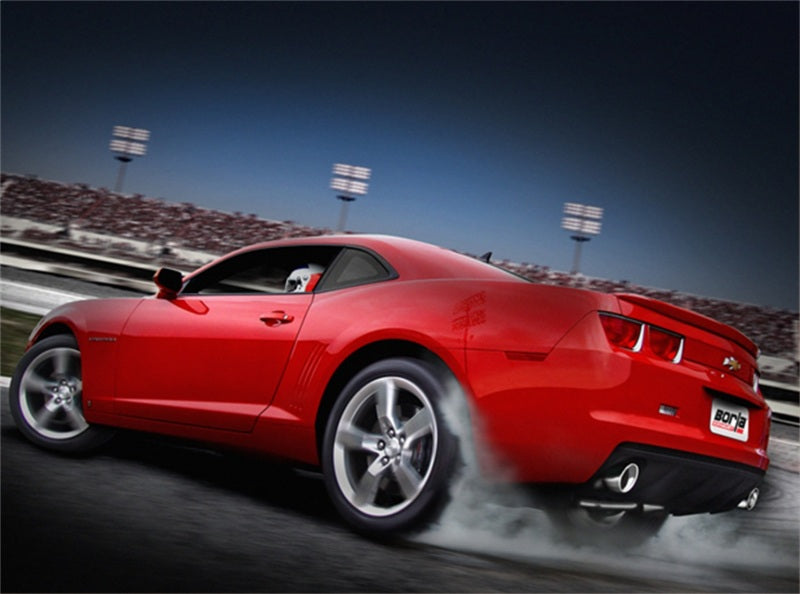 Borla 14-15 Chevy Camaro SS / ZL1 SS Single Catback Exhaust System w/ Single Rear Exit Borla Catback