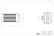 Aeromotive Replacement 100 Micron SS Element (for 12316 Filter Assembly) Aeromotive Fuel Filters