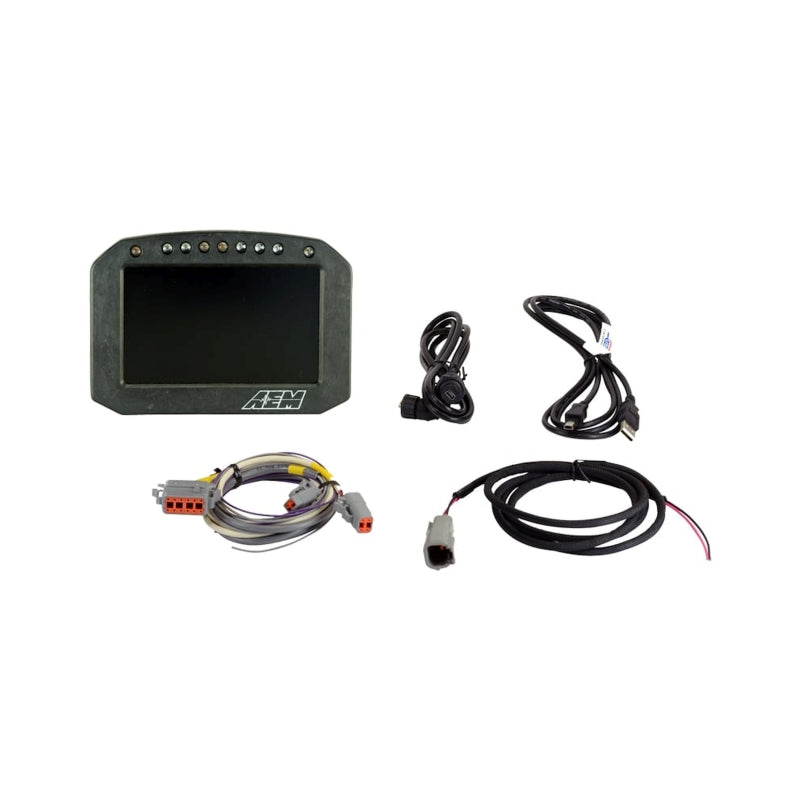 AEM CD-5L Carbon Logging Flush Digital Dash Display AEM Gauges