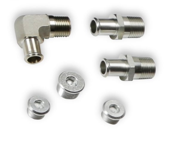 Holley Replacement Plug and Adapter Kit 97-365 HOLLEY Autoparts