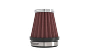 K&N Universal Chrome Filter 2 1/8 inch FLG / 3 inch Bottom / 2 inch Top / 3 inch Height K&N Engineering Air Filters - Universal Fit