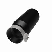 MagnaFlow Tip Stainless Black Coated Single Wall Round Single Outlet 5in Dia 4in Inlet 13in L Magnaflow Catalytic Converter Universal