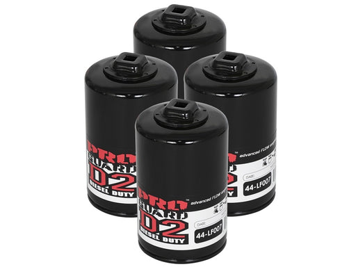 aFe Pro GUARD D2 Oil Filter 97-08 Ford Trucks V6 4.2L / V8 4.6L (4 Pack) aFe Oil Filters