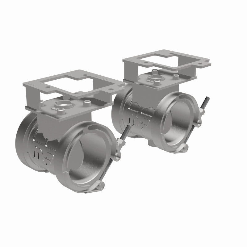 MagnaFlow 2018 Ford Mustang V8-5.0LGAS Exhaust Acc - 2.5in ID/OD - 304SS - Integrated V-Band Flanges Magnaflow Flanges