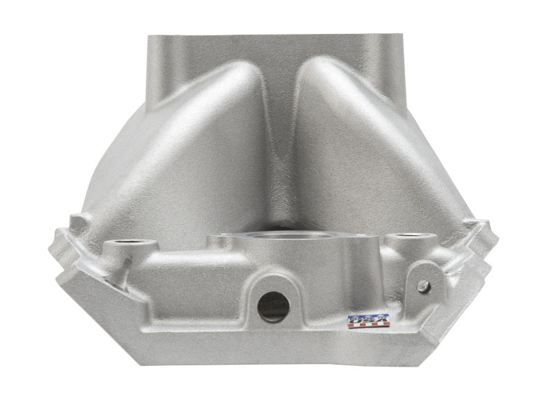 Edelbrock Manifold Chevy BB 9 8 Deck (Short) Super Victor 565 Thick Flange Rect Port Heads Edelbrock Intake Manifolds