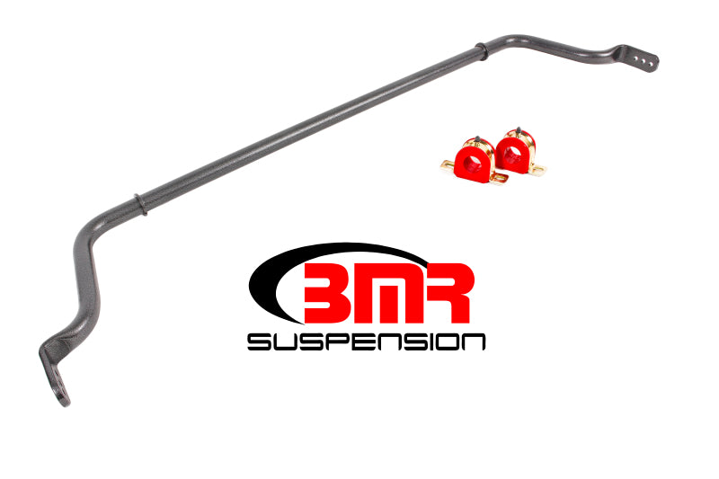 BMR 16-17 6th Gen Camaro Rear Hollow 32mm Adj. Sway Bar Kit - Black Hammertone BMR Suspension Sway Bars