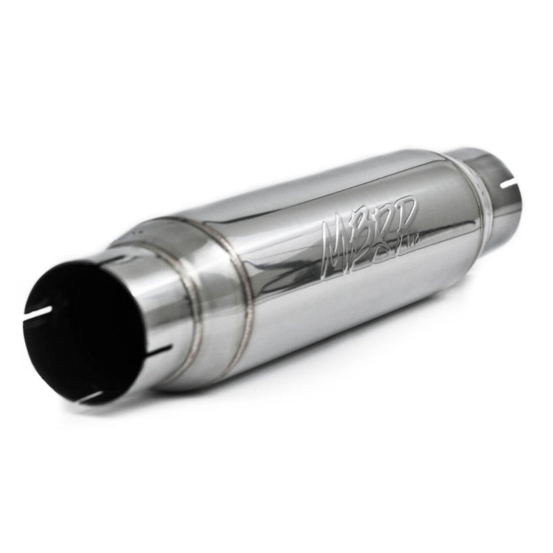 MBRP Universal Resonator 3in Inlet /Outlet 16in Body 20in Overall T304 MBRP Resonators