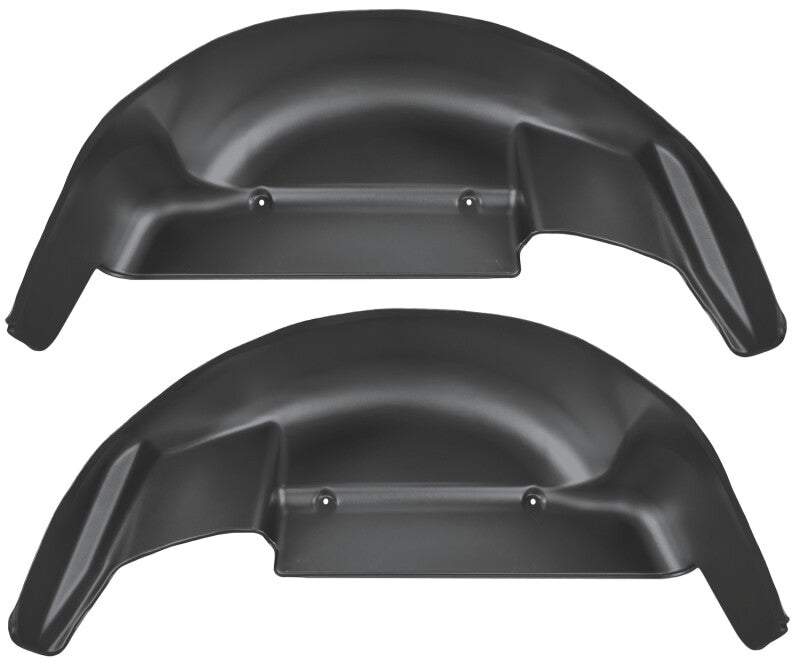 Husky Liners 06-14 Ford F-150 Black Rear Wheel Well Guards Husky Liners Wheel Well Liners