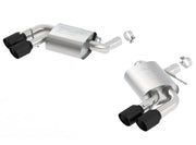 Borla 2016-2017 Chevrolet Camaro SS AT/MT S-Type Rear Section Exhaust w/o Dual Mode Ceramic Black Borla Axle Back