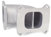Edelbrock High Flow Intake Elbow 95mm Throttle Body to Square-Bore Flange As-Cast Finish Edelbrock Throttle Bodies
