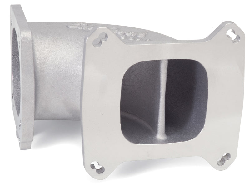 Edelbrock High Flow Intake Elbow 95mm Throttle Body to Square-Bore Flange As-Cast Finish Edelbrock Throttle Bodies