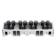 Edelbrock Cylinder Head SBC E-Cnc 185 64cc Straight Plug for Hydraulic Roller Cam Complete Edelbrock Heads