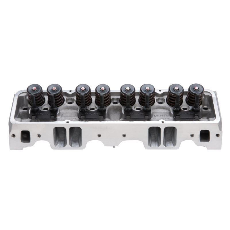 Edelbrock Cylinder Head SBC E-Cnc 185 64cc Straight Plug for Hydraulic Roller Cam Complete Edelbrock Heads