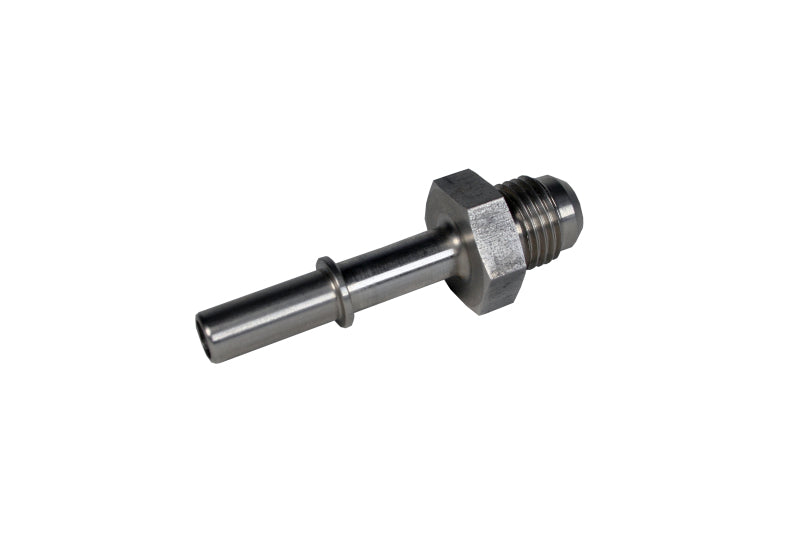 Aeromotive Ford OE Pressure Line - 5/16in Male Quick Connect to -6 AN male (Male OE filter coupler) Aeromotive Fittings