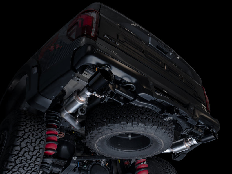 AWE Gen 3 Raptor R SwitchPath Exhaust - Diamond Black Tips