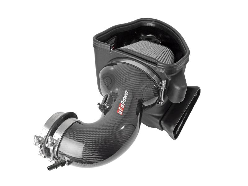 aFe 17-12 Chevrolet Camaro ZL1 (6.2L-V8) Track Series Carbon Fiber CAI System w/ Pro-DRY S Filters aFe Cold Air Intakes