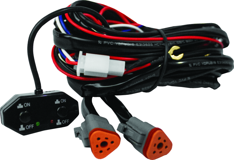 DragonFire Racing High-Intensity DRL Light Harness - Dual DragonFire Racing Wiring Harnesses