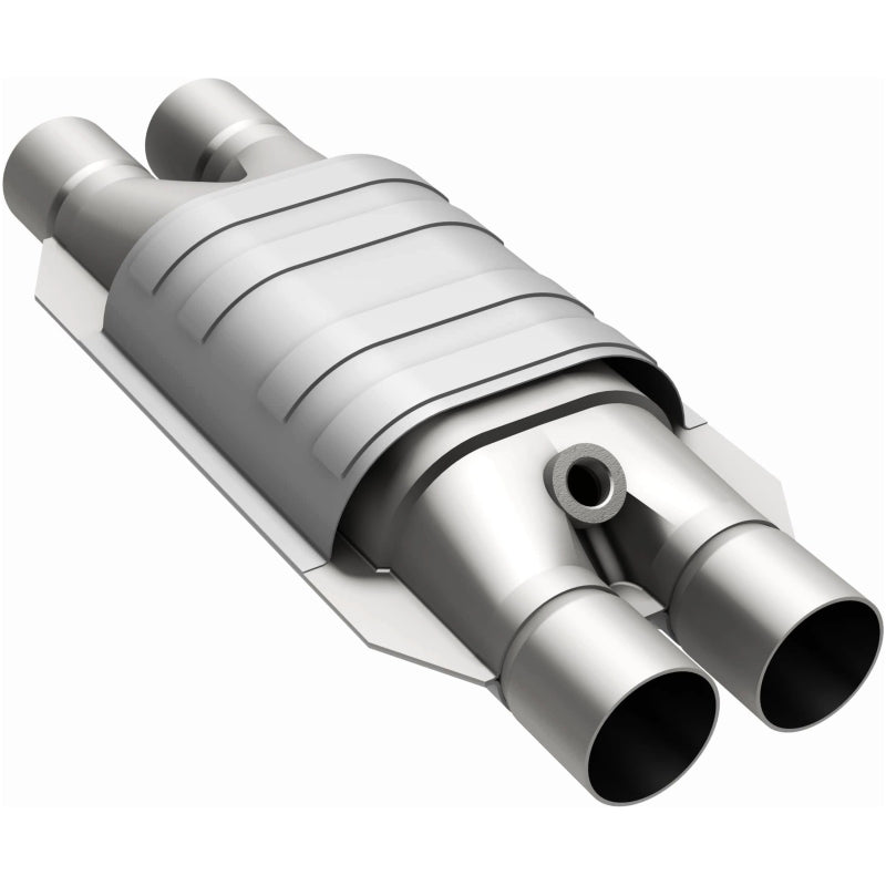 MagnaFlow Universal Catalytic Converter 2 D/D W/O2 Boss Magnaflow Catalytic Converter Universal