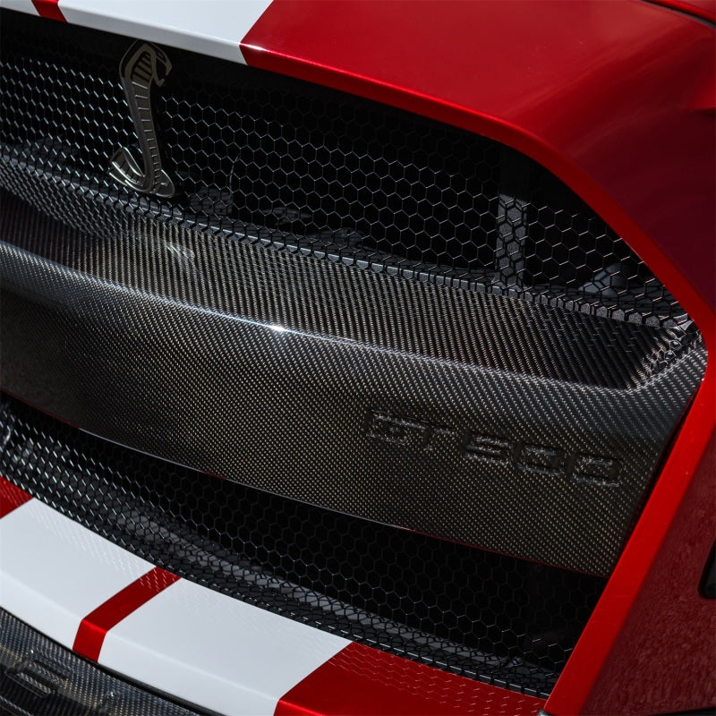 Ford Racing 20-21 Mustang GT500 Carbon Fiber Bumper Insert Ford Racing Bumper Covers - Front