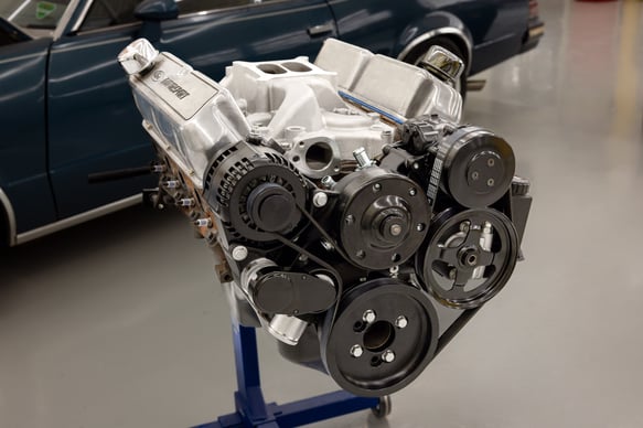 Holley Small Block Ford Mid-Mount Complete Accessory System 20-370BK