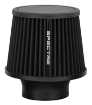 Spectre Conical Air Filter 3in. Flange ID / 6in. Base OD / 6.5in. Height - Black Spectre Air Filters - Universal Fit