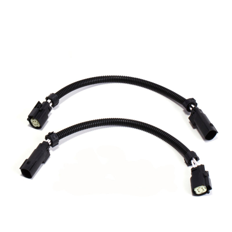 BBK 2015 Mustang GT V6 6-Pin Front O2 Sensor Wire Harness Extensions 12 (pair) BBK Gauge Components