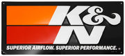 K&N Embossed Metal Sign 9in H x 20in W K&N Engineering Bags - Backpacks