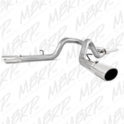 MBRP 1999-2004 Ford F-250/350 V-10 Cat Back 4 Dual Split Side MBRP Catback
