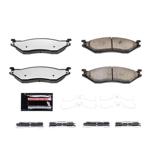 Power Stop 08-09 Ford F53 Front or Rear Z36 Truck & Tow Brake Pads w/Hardware PowerStop Brake Pads - Performance