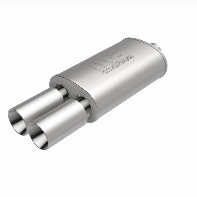 MagnaFlow Muffler W/Tip Mag SS 14X5X8 2.25/3.