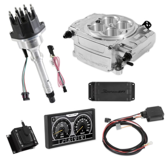 Sniper 2 EFI Bundle with HyperSpark Ignition System 550-510-5PX-SBC HOLLEY Autoparts