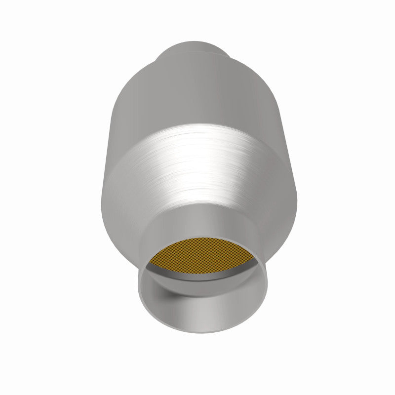 MagnaFlow Conv Univ 2.25in Inlet/Outlet Center/Center Round Magnaflow Catalytic Converter Universal
