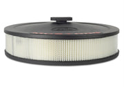 Ford Racing Air Cleaner Kit - Black Crinkle Finish w/ Red Mustang Emblem Ford Racing Air Filters - Universal Fit