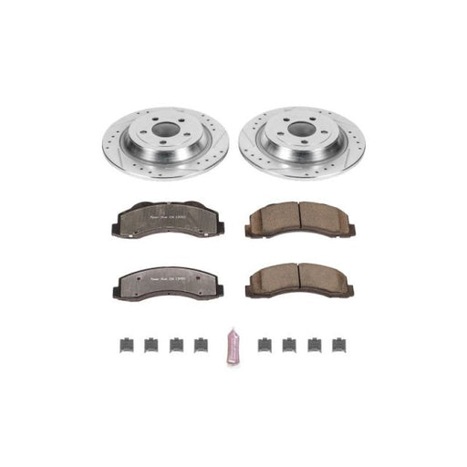 Power Stop 15-17 Ford F-150 Rear Z36 Truck & Tow Brake Kit PowerStop Brake Kits - Performance D&S