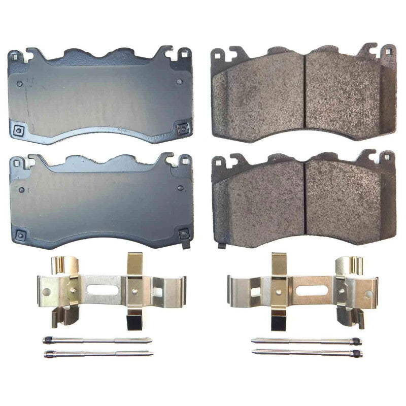 Power Stop 2024 Ford Mustang Front Z17 Evo Ceramic Brake Pad w/Hardware PowerStop Brake Kits - Performance Blank