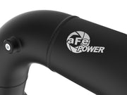 aFe 08-10 Ford Trucks V8-6.4L (td) BladeRunner 3 IN Aluminum Hot Charge Pipe - Black aFe Intercoolers