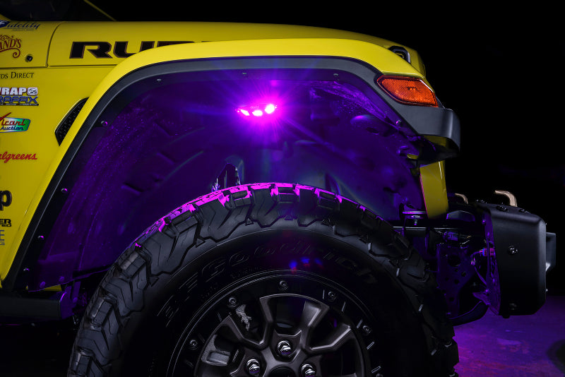 Oracle Underbody RGB+W Wheel Well Rock Light Kit - 4 PCS - ColorSHIFT ORACLE Lighting Light Bars & Cubes