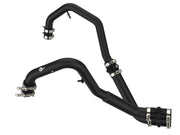 aFe Bladerunner Intercooler Hot Charge Pipe Black 2-2.5in 2021+ Ford F-150 V6-2.7L (tt) aFe Intercoolers