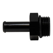 DeatschWerks 8AN ORB Male to 3/8in Male Barb Fitting (Incl O-Ring) - Anodized Matte Black DeatschWerks Fittings