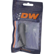 DeatschWerks 3/8in Female EFI Quick Connect to 3/8in Female EFI Quick Connect - Anodized Matte Black DeatschWerks Fuel Components Misc