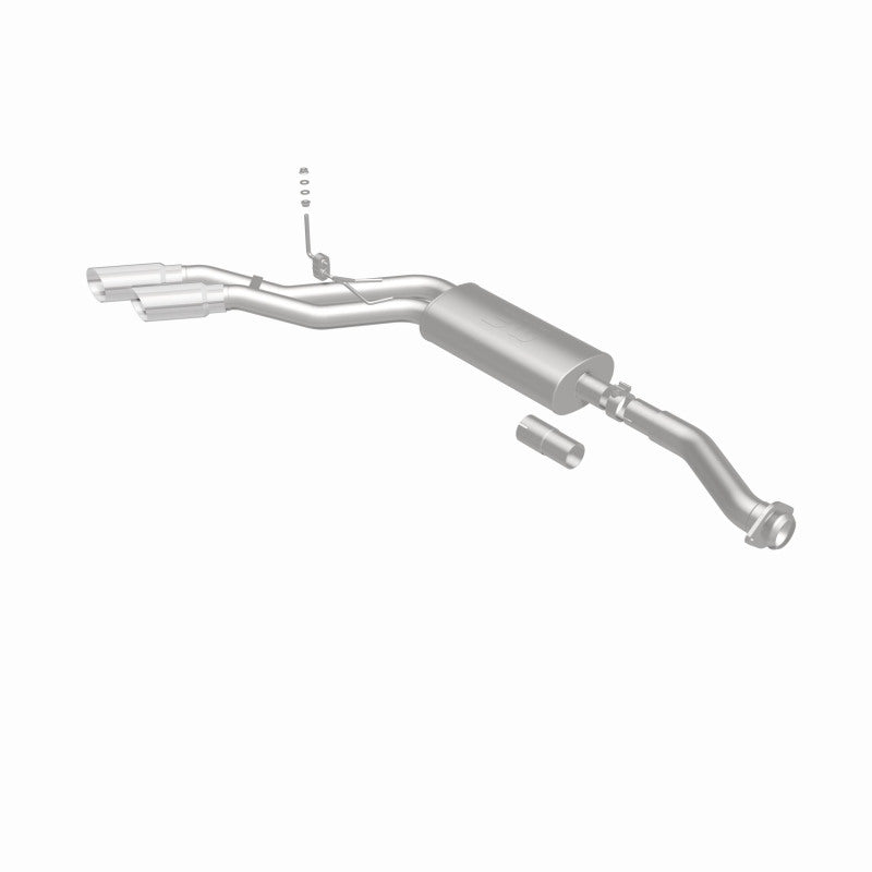 MagnaFlow 11-13 Ford F-150 Pickup Dual Same Side Before P/S Rear Tire Stainless CatBack Perf Exhaust Magnaflow Catback