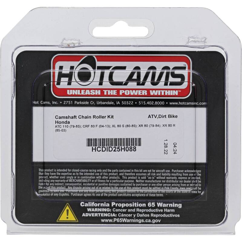 Hot Cams 1979-1985 Honda ATC 110 110cc Roller chain Hot Cams Camshafts