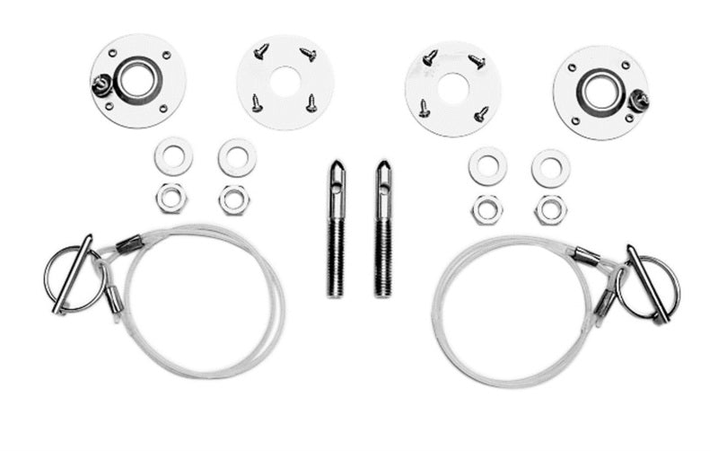 Ford Racing Hood Latch & Pin Kit Ford Racing Hood Pins