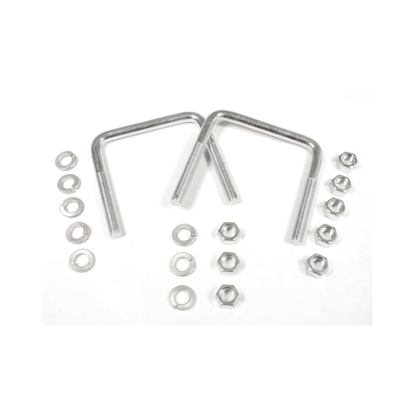 Lakewood Replacement U-Bolt Kit- 3/8" Diameter - 3-1/2" Center to Center 20570