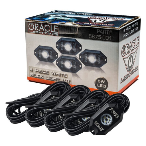 Oracle Underbody Wheel Well Rock Light Kit - White (4PCS) - 5000K ORACLE Lighting Light Strip LED
