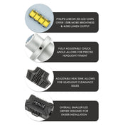 Oracle PSX24w/ 2504 4000 Lumen LED Headlight Bulbs (Pair) - 6000K ORACLE Lighting Bulbs