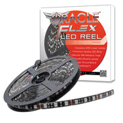 Oracle Exterior Black Flex LED Spool - White ORACLE Lighting Light Strip LED