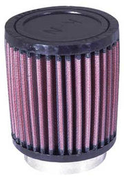 K&N Filter Universal Rubber Filter 2 1/4 inch Flange 3 1/2 inch OD 4 inch Height K&N Engineering Air Filters - Universal Fit