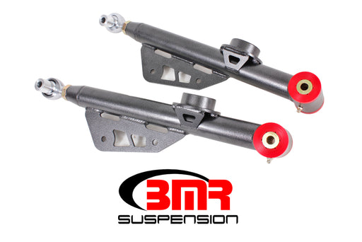 BMR 99-04 Mustang Single Adj. Lower Control Arms / Rod End (Polyurethane) - Black Hammertone BMR Suspension Control Arms